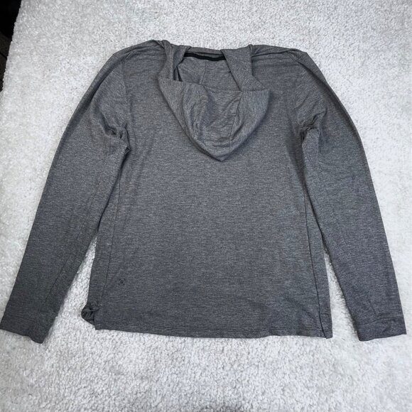 Lululemon Switch It Up Pullover Hoodie Heather Gray Lightweight - Picture 3 of 7